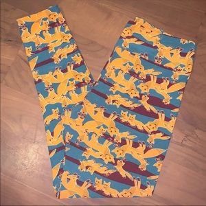 Lularoe Fox Leggings TC